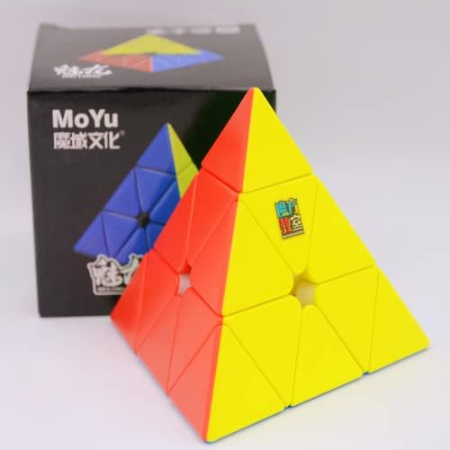 Bukefuno MoYu Meilong Magnetic Pyraminx 3x3 Stickerless Speed Cube Puzzle - Image 6