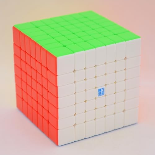 Bukefuno MoYu Meilong 7x7 M V2 Magnetic Speed Meilong M 7x7 Puzzle Cube MFJS 7x7 M V2 Magic Cube Stickerless Moyu 2023 Meilong 7x7x7 M Magnetic Cubing Classroom 7x7 M Speed Toys - Image 2