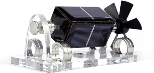Magnetic Levitation Solar Motor - Creative Desktop Decoration, Solar-Powered with Stable Effect by Unknown