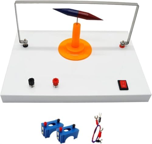 Magnetic Field of Current-Carrying Conductor Demonstration Tool, Electromagnetics Experiment Model for Oersted Experiment, for Physics Class Teaching(Orange) by Unknown
