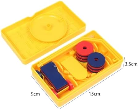 Permanent & Electromagnetic Field DIY Experimental Kit | PP Plastic Magnetic Pole Geomagnetism Comparative Magnetism Electrodynamics - Image 2