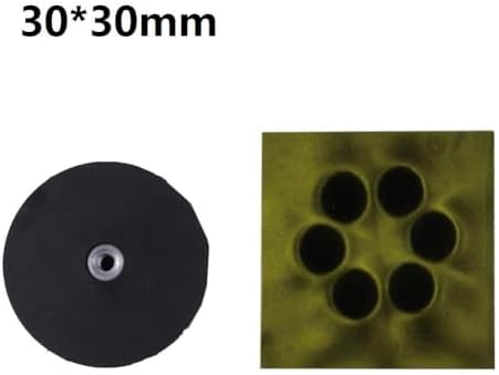 Magnetic Field Viewer Film 50x50mm Yellow Flexible Pattern Display Card for Static Field Visualization, Science Education, Quality Control & Reverse Engineering(E) - Image 4