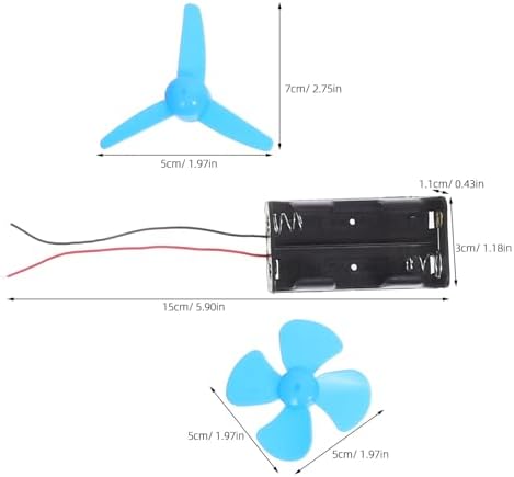 Dc Motors Kit Plastic Gear Physics Experiment Toy for Kids - Image 2