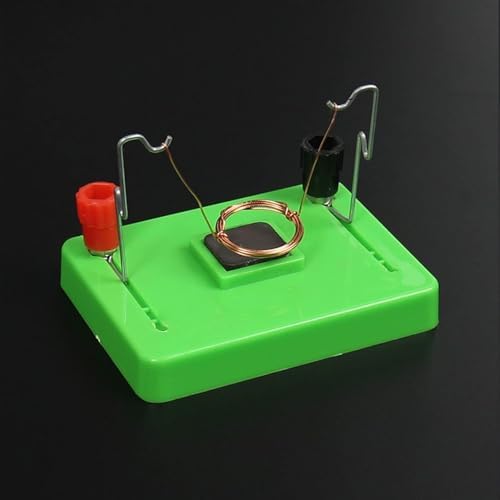 Electromagnetic Swing Demonstration Equipment, Mini Motor Model Physics Experiment Kit, Portable Circuit Teaching Apparatus for Electromagnetism Principle Exploration - Image 6