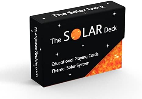 The Solar Deck Educational Playing Cards Based on Solar System, Science and Exploration by TheSpaceTechie