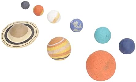 Solar System Model, Weather PVC 9 Planets Model Cute Fine Workmanship for Kids - Image 4