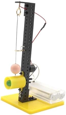 DIY Sound & Light Earthquake Alarm Model, Self-Assembly STEM Physics Experiment Kit, PP Material Vibration Induction Demonstration Device - Image 7