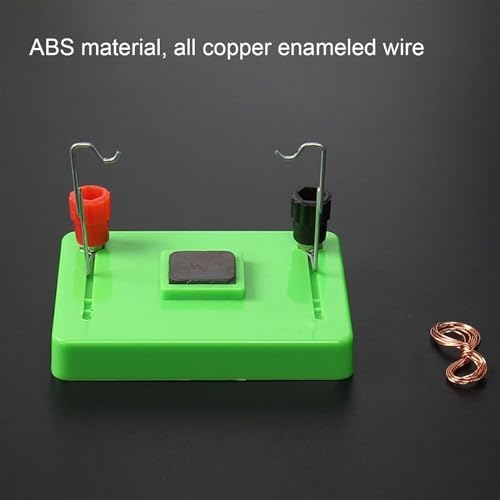 Electromagnetic Swing Demonstration Equipment, Mini Motor Model Physics Experiment Kit, Portable Circuit Teaching Apparatus for Electromagnetism Principle Exploration - Image 7