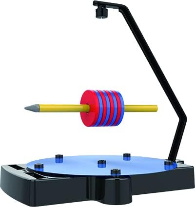Discovery Toys Anti-Gravity Magnetic Science Experiment KIT | Magnetic Levitation Toy Spinner, Compass, Spring | Physics Stem Toy | Educational Gift for Kids | 7 Experiments Maglev Toy | 8+ yrs by DiscoveryToys
