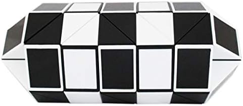 Mipartebo Magic Snake Cube Twist Puzzle 72 Wedges Large Size Black - Image 6