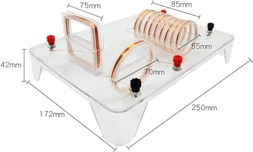 Solenoid Physics Experiment Kit - Current Magnetic Field Demonstrator, Teaching Instrument for Electromagnetism - Image 6