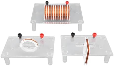 Jeanoko Current Magnetic Field Demonstrator Transparent PVC Projectable Kit for Physics Teaching Equipment Classroom Experiment by Jeanoko