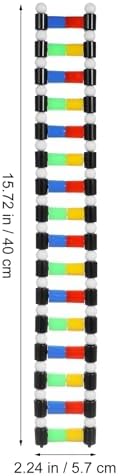 TOYANDONA DNA Model Kit, Twistable DNA Double Helix Structure Model DNA Double Helix Model with Storage Box for School Student Science Teaching Educational Learning - Image 2
