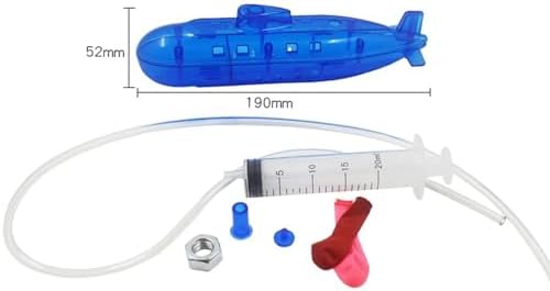 DIY Technology Small Production Scientific Experiment Equipment Submarine Floating and Sinking Demonstrator Submarine Model Physics Experiment Instrument - Image 3