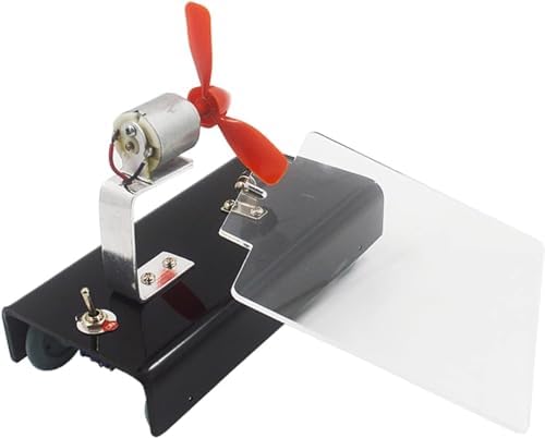 Action-Reaction Force Wind-Powered Cart - Reaction Propeller Air Propulsion Physics Experiment Kit for Science Labs - Image 5