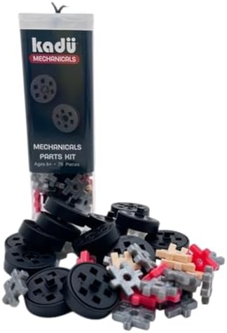 KADÜ Mechanicals 78 Piece Wheel Parts Kit - Kids Age 6+ Building Blocks by Unknown