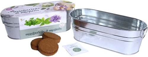 Buzzy Seeds Margarita & Mojito Herb Grow Kit, Mint, Lime Basil & Lavender - Image 4