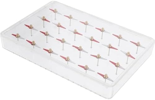 Magnetic Molecular Field Line Model Kit, 24 Needles with Storage Box, Physics Magnetism Principle Demonstration Apparatus, Physical Electromagnetism Teaching Equipment for Middle School by Unknown