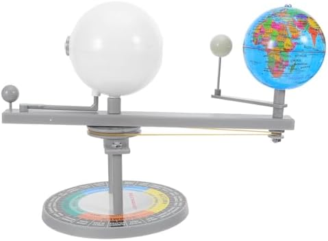 Generic Rotating Solar System Model Sun Earth Moon Planetary Globe Space Toys for Kids Classroom Project Educational Globe for Teachers Office Decor by Unknown