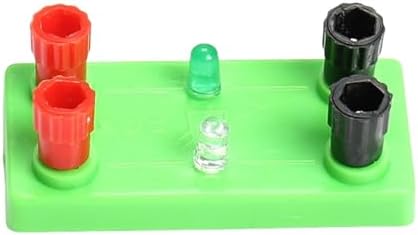 Emitting Diode Experiment Props Physics Electric Circuit Board Learning Tool Physics Electricity Experiment Device LED Light Bulb Science Experiment Physics Teaching Demonstration - Image 4
