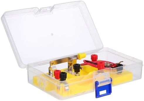 Simple Circuit Experiment Kit, Series Parallel Light Bulb Set, Electricity & Magnetism Physics Lab Starter with Storage Box by Unknown