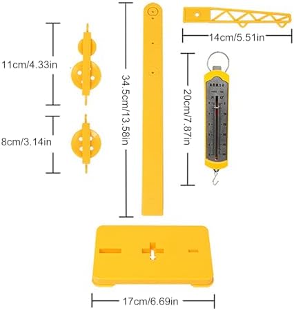 Pulley and Levers Mechanics Experiment Set for Child Student 8+ Physical Mechanics Principles Teaching for Teacher - Image 4