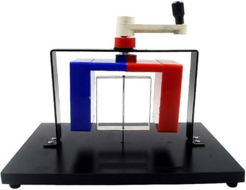 Rotating Magnetic Field Electromagnetic Drive Demonstrator, Metal Strong Magnet Bench‑Top Apparatus for Electromagnetic Induction by Unknown