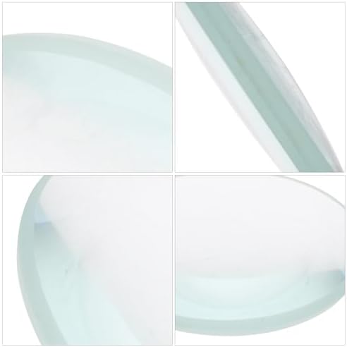 balacoo Double Convex Lens: Glass fire Starter Light Optical Lens Glass s Fresnel s s Diameter Kids Round 100mm - Image 2
