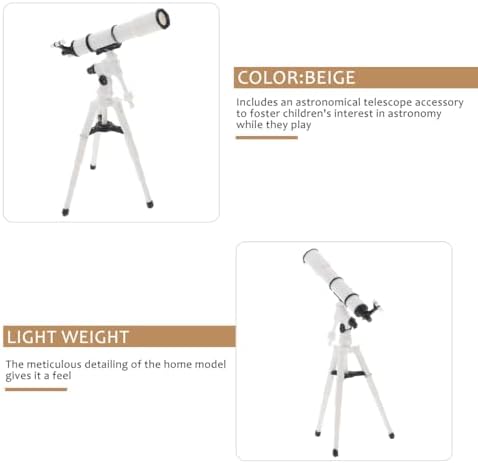 BESPORTBLE Miniature Telescope for Dollhouse Accessories 1:12 Scale Dollhouse Decor Kids Toy Tiny Telescope for Home Decoration Miniature Scene Accessories for Children - Image 6