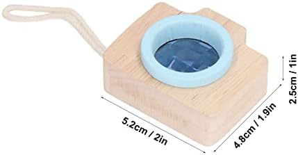 Bee Eye Effect Toy Prism Lens Toy Bee Eye Effect Unique Camera Style Cute Portable Interesting Children Toy (Blue) - Image 5