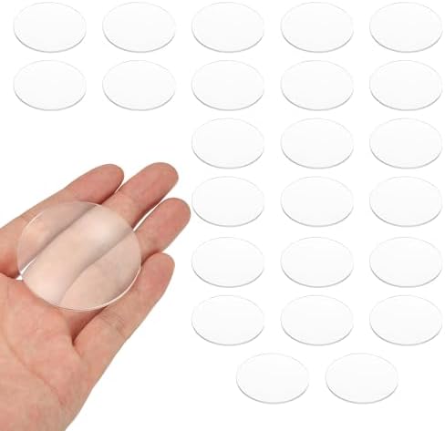 PATIKIL 24Pack Biconvex Lens 50mm Dia. 180mm Focal Length Spherical Optical by PATIKIL