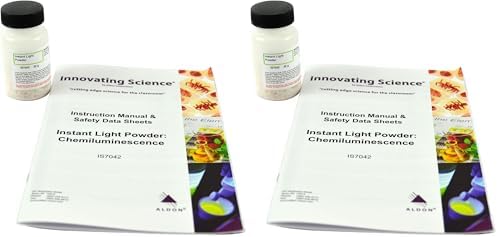 Innovating Science Instant Light Powder Chemiluminescence Demo Kit (Pack of 2) by InnovatingScience