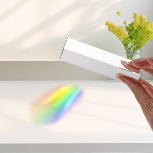 3pc Crystal Triangular Optical Prisms Set 2" 4" 6"Lengths - Image 3