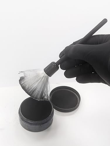 Crime Scene Latent Fingerprint Powder, One Ounce, Use on Light Colored Surfaces (Regular Black Powder) - Image 4