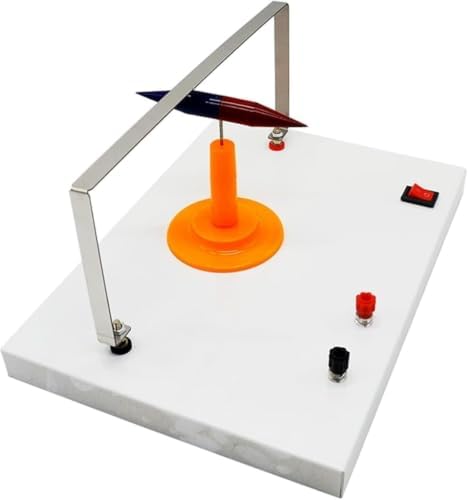 Magnetic Field of Current-Carrying Conductor Demonstration Tool, Electromagnetics Experiment Model for Oersted Experiment, for Physics Class Teaching(Orange) - Image 4