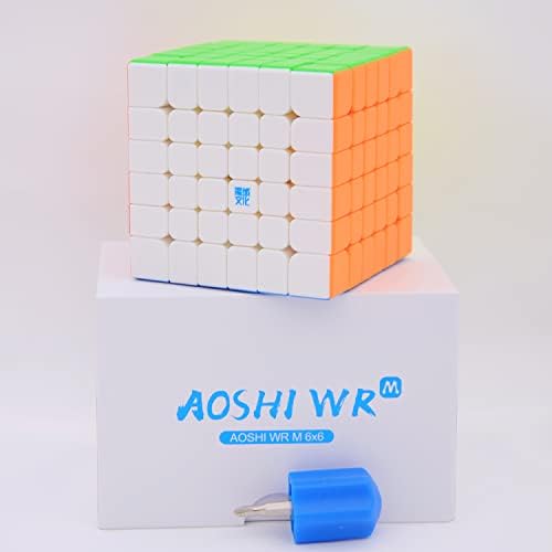 Bukefuno MoYu Aoshi WR M 6x6 Magic Cube Magnetic Moyu Aoshi WRM Puzzle 6x6x6 Magic Stickerless Cube Speed - Image 3