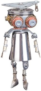3D Metal Puzzle Robot Model Mystery Box, Metal Crafts DIY Assembly Robot Puzzle - Metal Robot Model Building Kits - Art Craft Home Deco Gifts for Adults Teens Boys Kids Birthday - Image 4