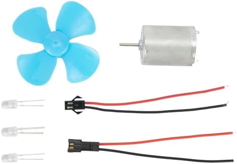 Portable Dynamo Generators Kit, 12V Wind Turbine Generator Kit, 0-20V DC Dynamo Motor with 60mm for blades for DIY Alternative Energy Projects, 200-6000RPM Small Scale Power Supply - Image 5