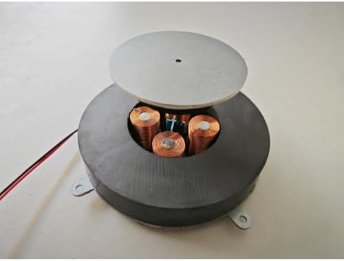 Magnetic Levitation Kit, Magnetic Levitation Display Stand, Floating Module with LED Lamp, Floating Rotating LED Tech Desk Ornament for Office, Studio, Home - Max Load Capacity 500g (1kg) - Image 5