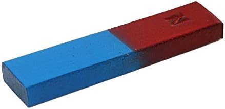 EISCO Bar Magnets, Set of 2 - Red & Blue, North/South Poles - Chrome Steel - Includes Keepers - Perfect for Physics Classrooms & Magnetism Experiments - Image 2