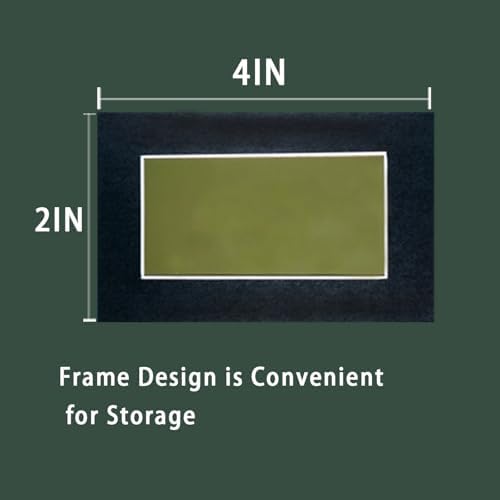 2 x 4 Inch Magnetic Field Viewing Film, Magnetic Field Viewer, Magnetic Flux Display, Magnet Pattern Detector, Scientific Project Teaching, Automatic and Reusable Recovery - Image 4