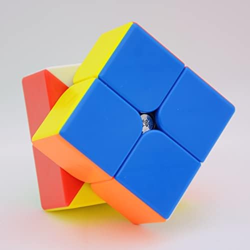 Bukefuno Moyu Meilong 2x2 M Magnetic Stickerless Speed Magic Cube MoFang JiaoShi Meilong 2x2x2 m Cube Magic Cubing Classroom Magnetic Puzzle - Image 2