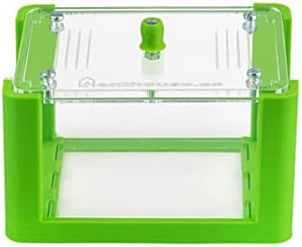 Anthouse - Basic Natural Sand Ant Farm - 3D Ant Terrarium - Acrylic Sandwich-Type - Foraging Box with Lid Included - Green Color - Image 2