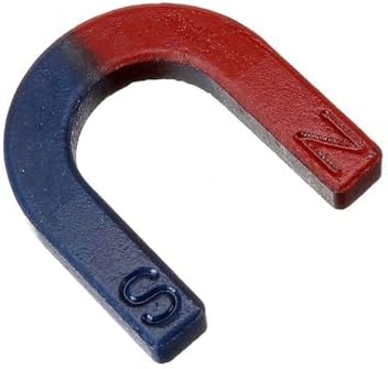 Color-Coded U-Shaped Horseshoe Magnet & Compass Experiment Kit, STEM Magnetic Field Physics Exploration Set for Pole Distribution & Physical Principle Demonstration - Image 2