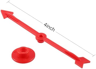 CHENGU 25 Pcs Game Spinners Arrow 4 Inch Plastic for Classroom Party - Image 5