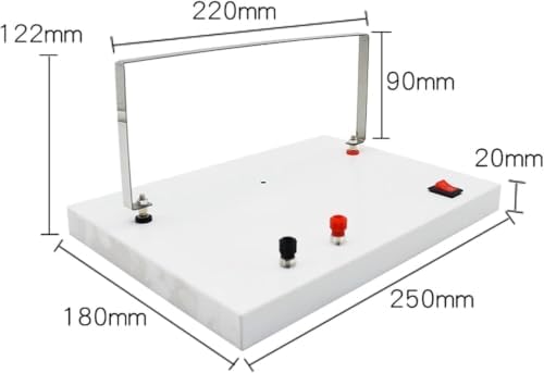 Magnetic Field of Current-Carrying Conductor Demonstration Tool, Electromagnetics Experiment Model for Oersted Experiment, for Physics Class Teaching(Orange) - Image 2