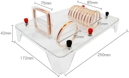 Solenoid Current Magnetic Field Demonstrator Electromagnetism Experiment Kit Physics Electric & Teaching Equipment Electromagnetic Induction for School Lab - Image 7