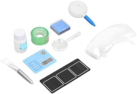 RiToEasysports Kids Fingerprint Identification Set Educational Science Experiment Kit with Goggles Brush Magnifying Glass for Children Age 8 Plus by Unknown