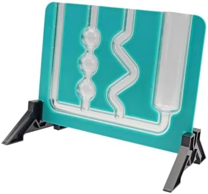PP Interconnected Communicating Vessel Demonstrator Multi-Shape Detachable Tube Static Liquid Equal Level Hydraulic by Unknown