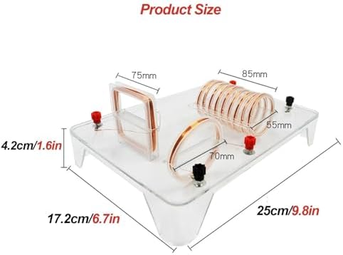 Current Magnetic Field Mechanical Field Demonstrator Teaching Instrument, Current Magnetic Field Demonstrator, Solenoid, Middle School Physics Experiment Equipment Teaching Instrument - Image 4